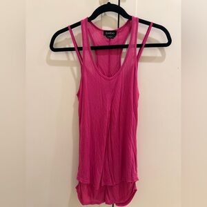 Bebe Fuchsia Women's Tank Top